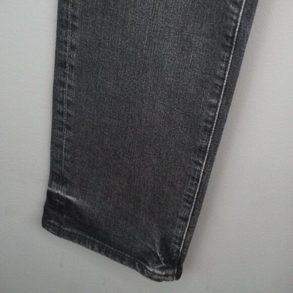 New AG Adriano Goldschmied Saige High Rise Straight Jeans 10 Yrs Bonfire size 24 - Picture 7 of 15